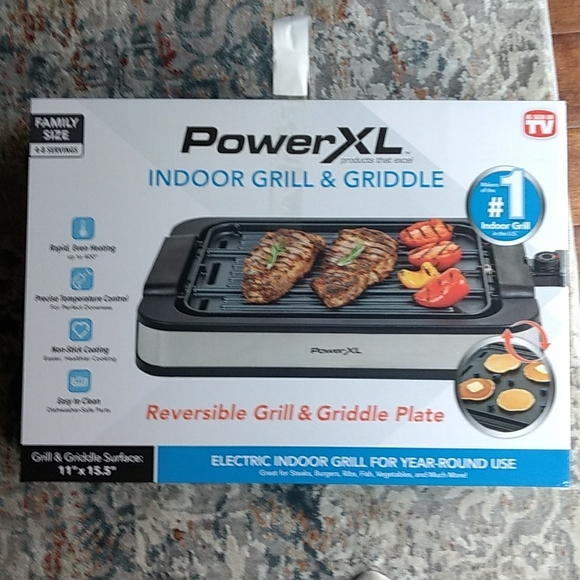 powerxl indoor grill & griddle